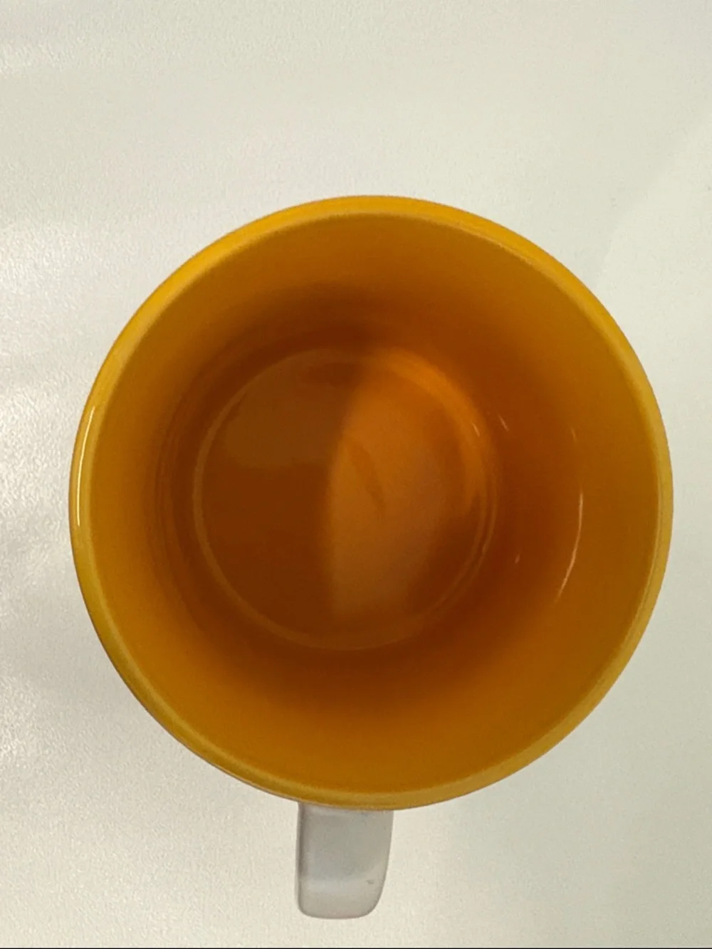 Dreams Aviation Pilot Plane Hot Air Balloon Mug — White with Yellow Interior - Picture 4 of 4